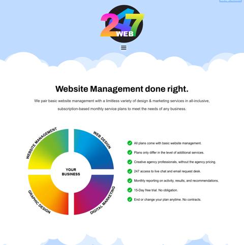 247Web.io Website