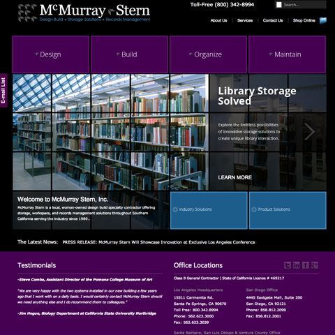 McMurray Stern Website